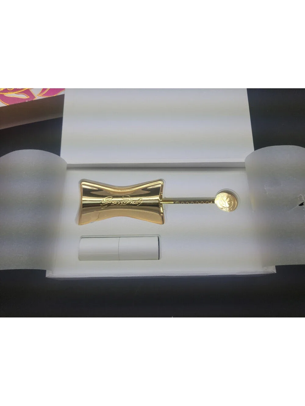 Bond No. 9 New York 2 Pc FASHION AVENUE Refillable Lipstick Set Gold Case  READ!